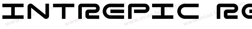INTREPIC Regular字体转换